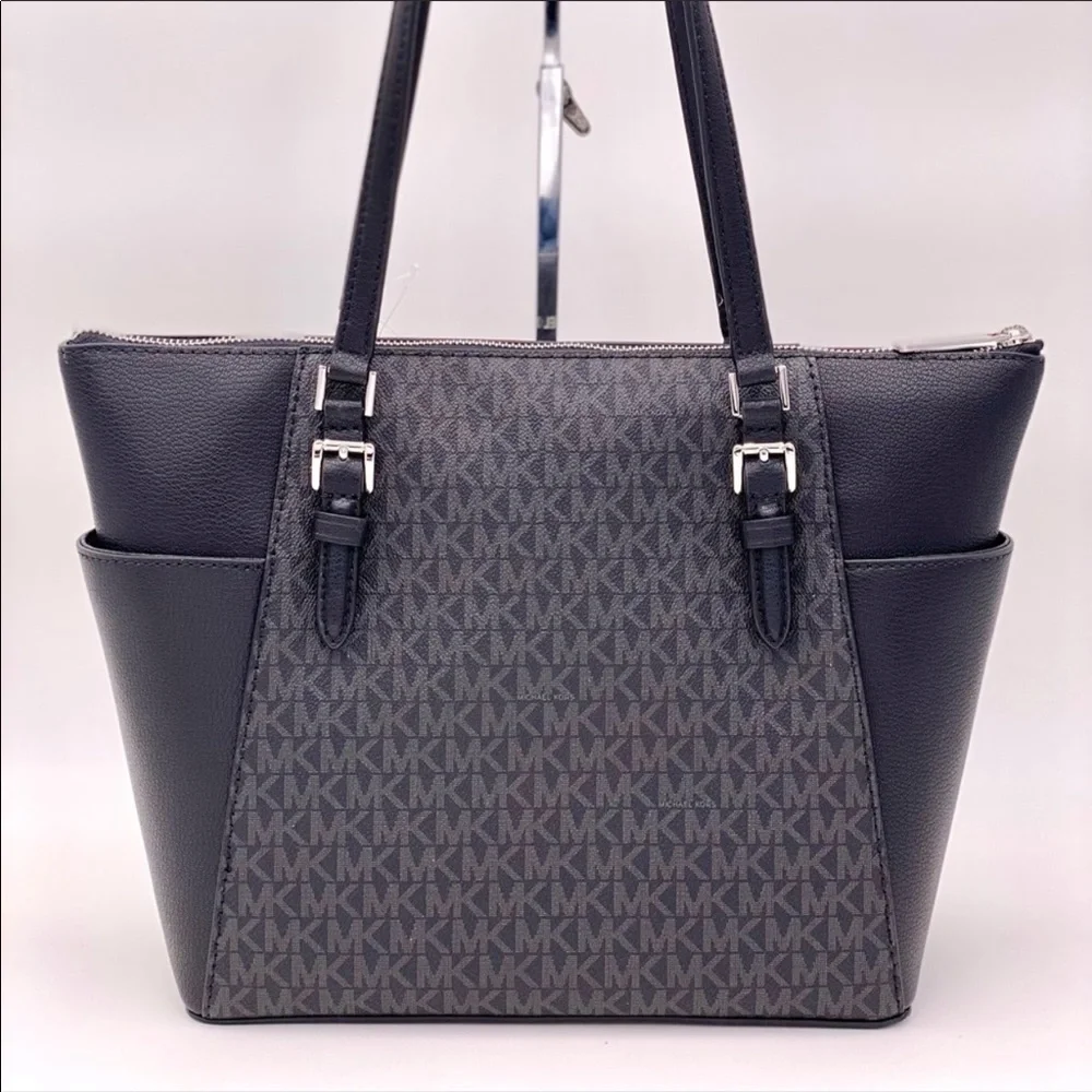 Michael Kors Charlotte LG TZ Tote Black